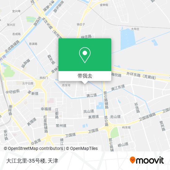 大江北里-35号楼地图