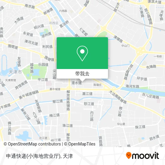 申通快递(小海地营业厅)地图