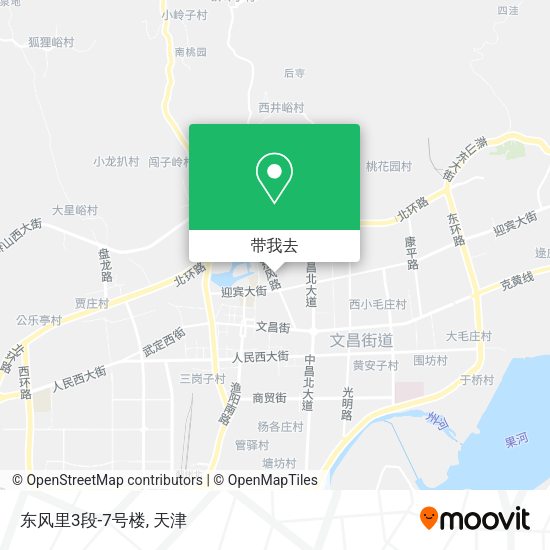 东风里3段-7号楼地图