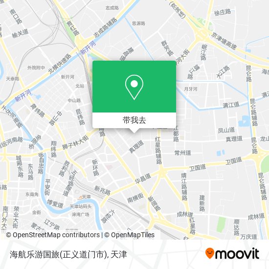 海航乐游国旅(正义道门市)地图