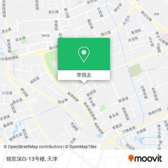 领世深白-13号楼地图