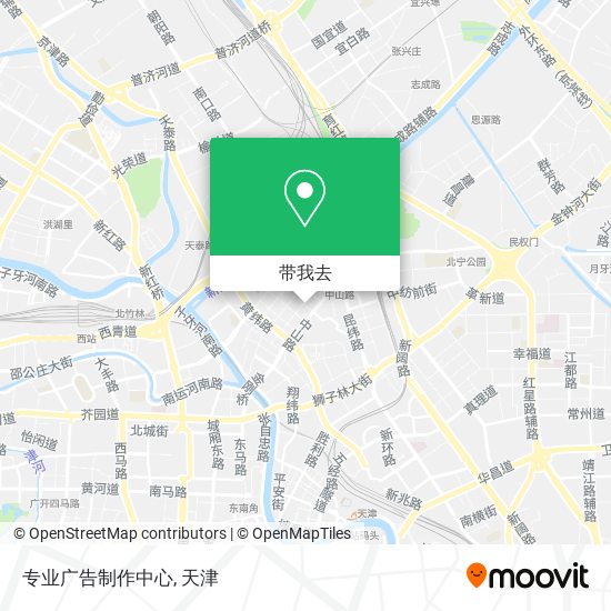 专业广告制作中心地图
