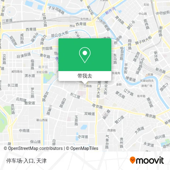 停车场-入口地图