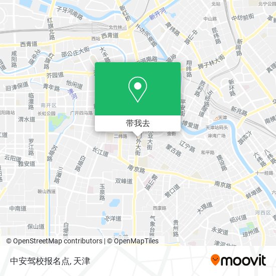 中安驾校报名点地图
