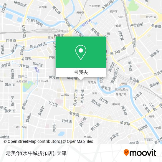 老美华(水牛城折扣店)地图