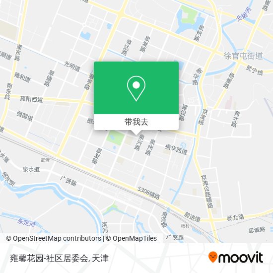雍馨花园-社区居委会地图