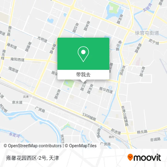 雍馨花园西区-2号地图