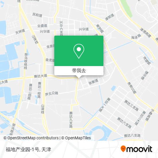福地产业园-1号地图