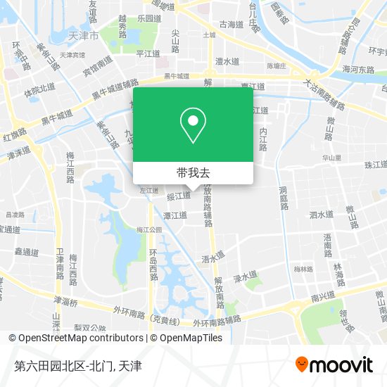 第六田园北区-北门地图