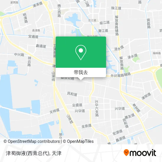 津蜀御液(西青总代)地图