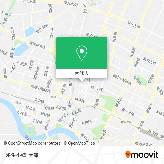 粮集小镇地图