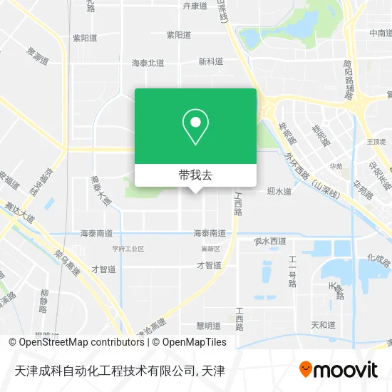 天津成科自动化工程技术有限公司地图