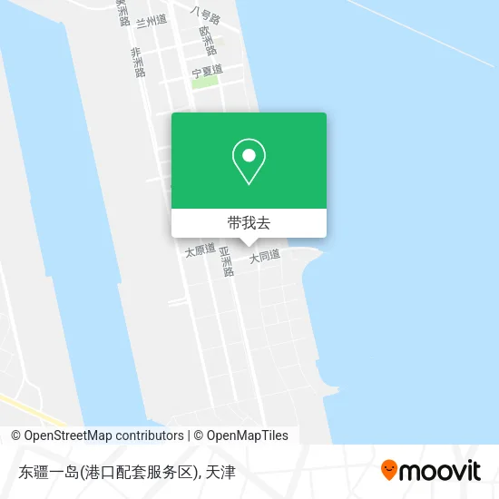 东疆一岛(港口配套服务区)地图