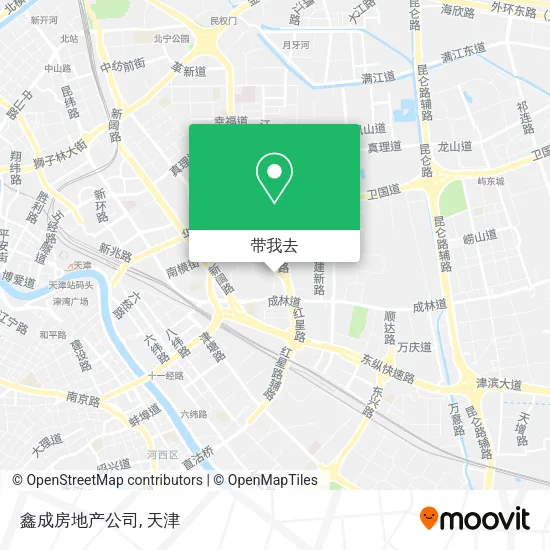 鑫成房地产公司地图