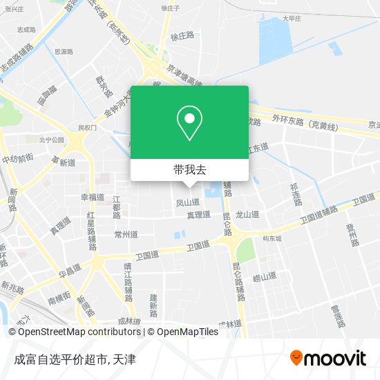 成富自选平价超市地图