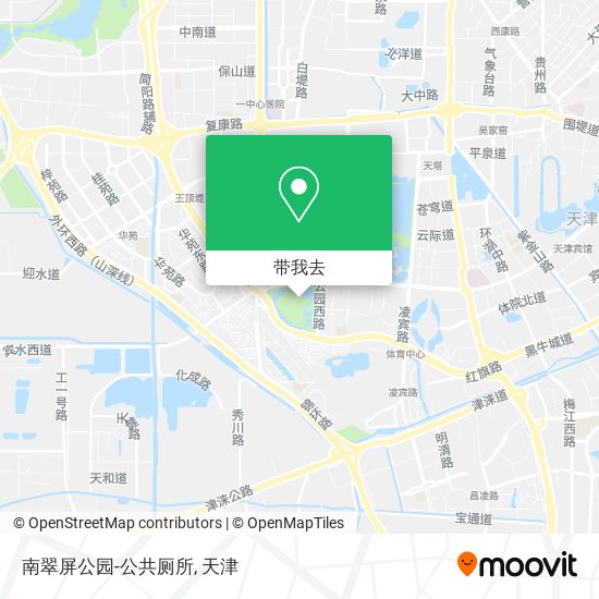 南翠屏公园-公共厕所地图