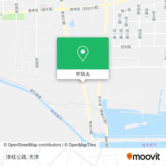 津歧公路地图