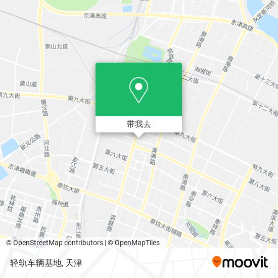 轻轨车辆基地地图