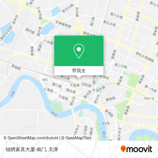 锦绣家具大厦-南门地图