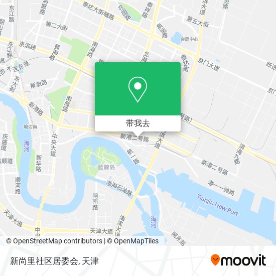新尚里社区居委会地图