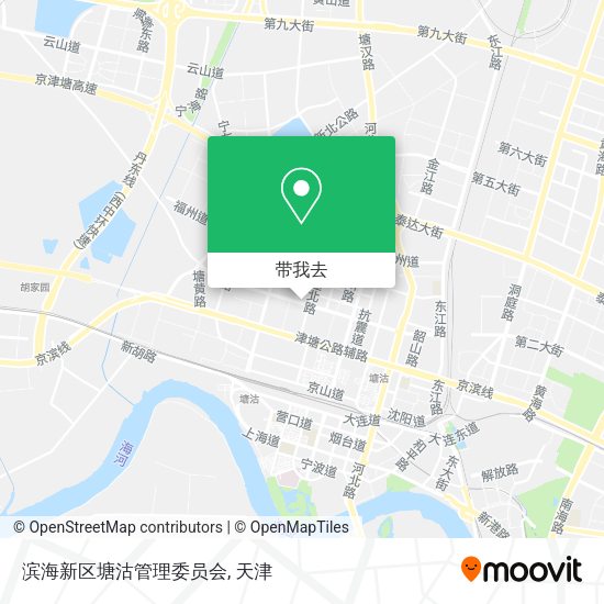滨海新区塘沽管理委员会地图