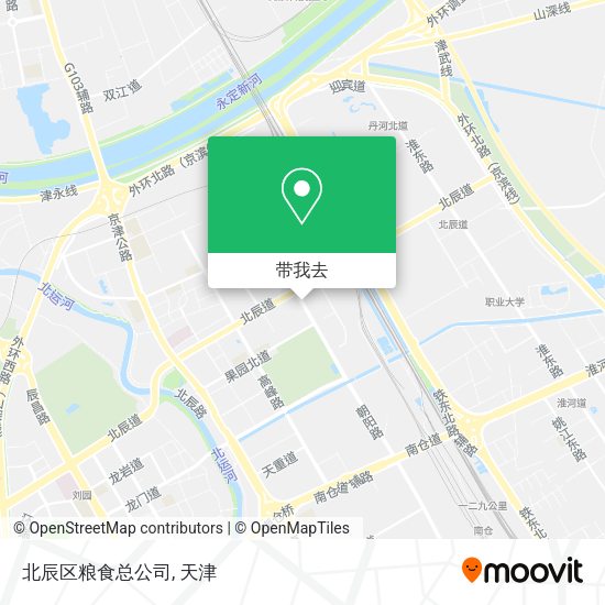 北辰区粮食总公司地图