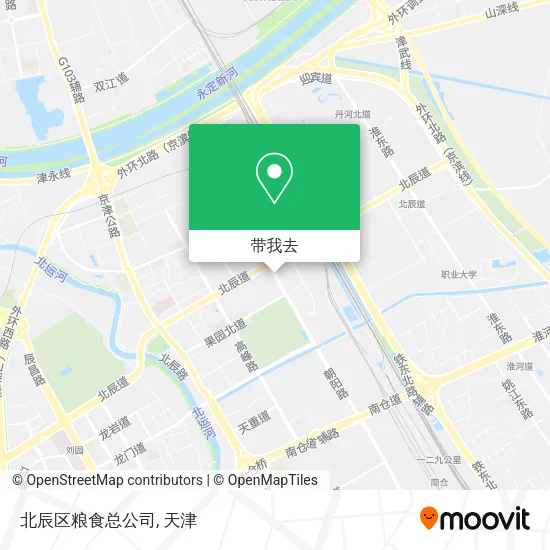 北辰区粮食总公司地图