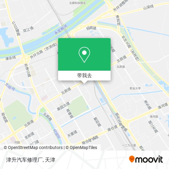 津升汽车修理厂地图