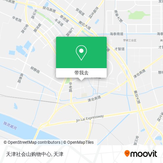 天津社会山购物中心地图