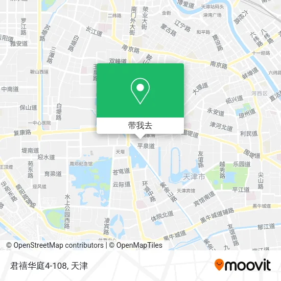君禧华庭4-108地图