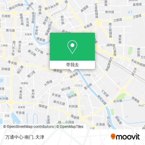 万通中心-南门地图