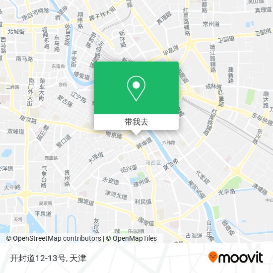 开封道12-13号地图