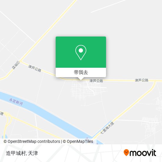 造甲城村地图