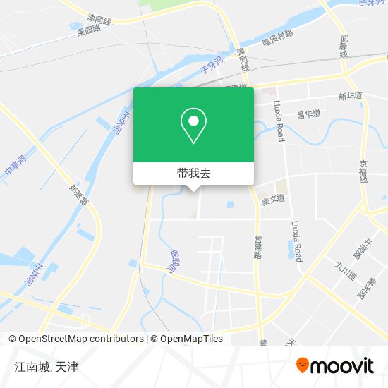 江南城地图