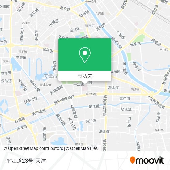 平江道23号地图