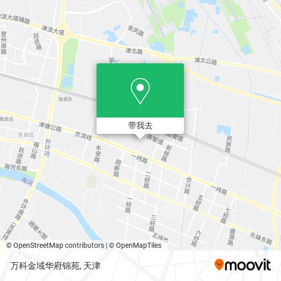 万科金域华府锦苑地图