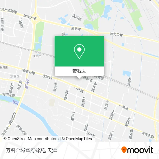 万科金域华府锦苑地图