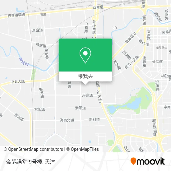 金隅满堂-9号楼地图