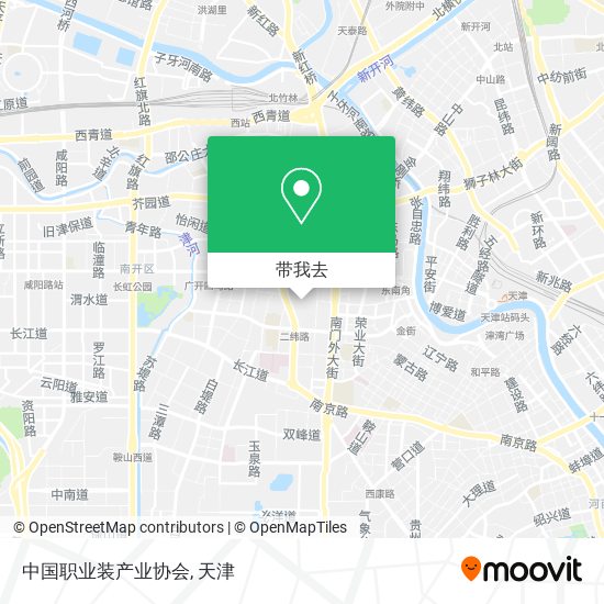 中国职业装产业协会地图