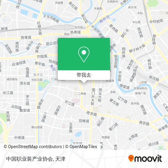 中国职业装产业协会地图