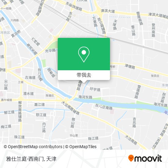 雅仕兰庭-西南门地图