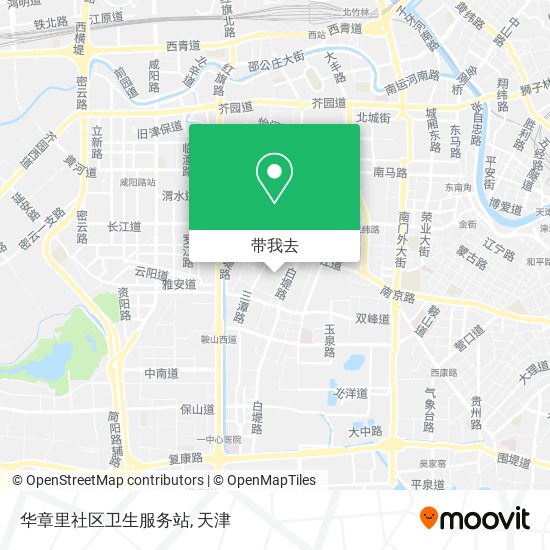 华章里社区卫生服务站地图