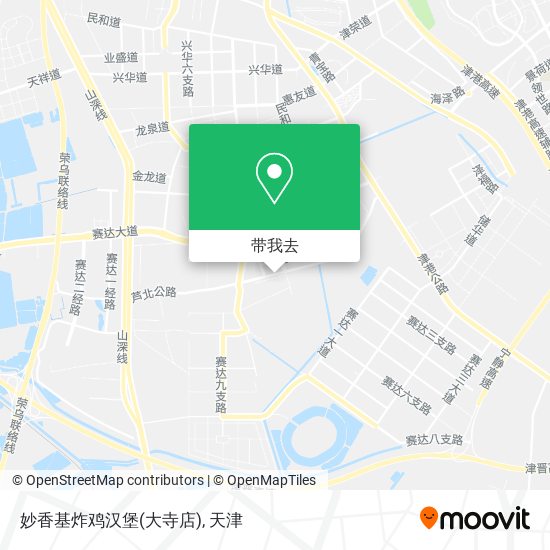 妙香基炸鸡汉堡(大寺店)地图