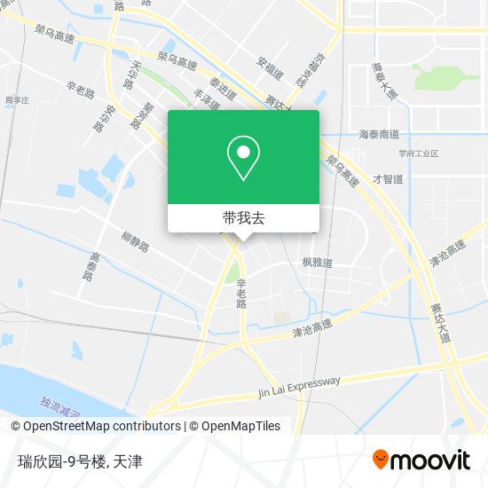 瑞欣园-9号楼地图