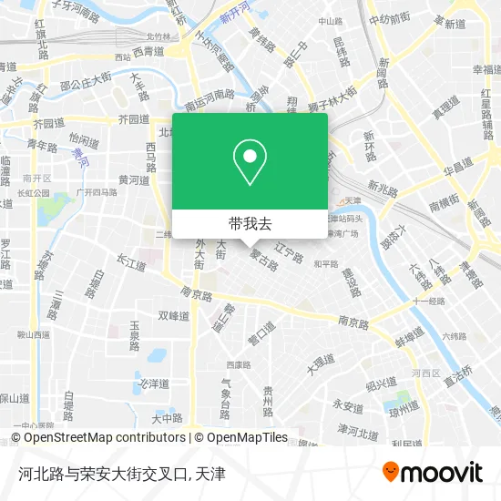 河北路与荣安大街交叉口地图