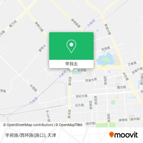 学府路/西环路(路口)地图