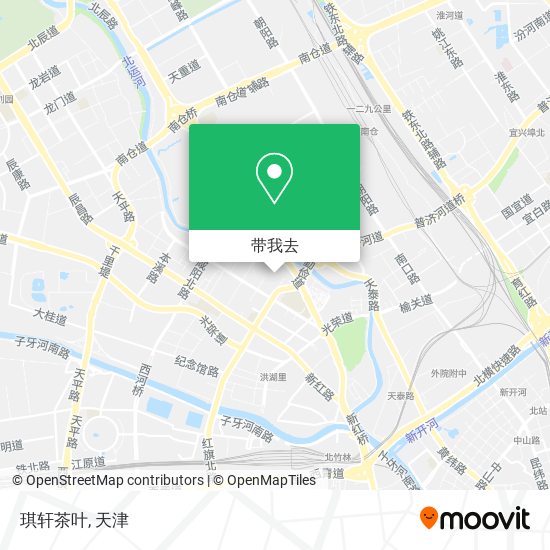 琪轩茶叶地图
