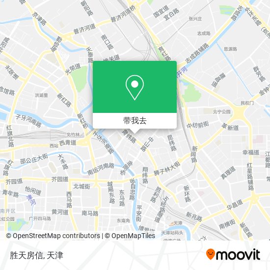 胜天房信地图