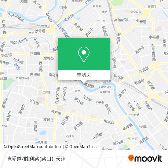 博爱道/胜利路(路口)地图