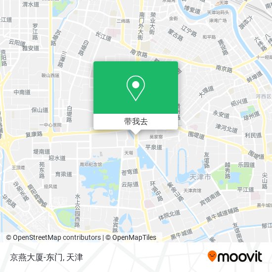 京燕大厦-东门地图